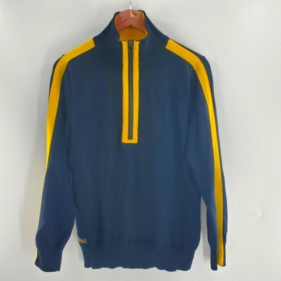 Lauren Ralph Lauren Active black and yellow cotton pullover XL - Picture 1 of 16